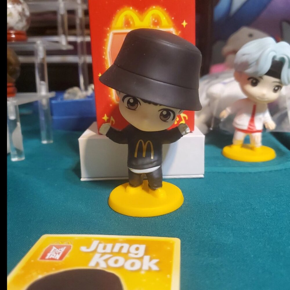 BTS Jungkook kpop McDonald's figure